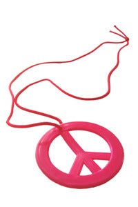 Image of PEACE SIGN NECKLACE