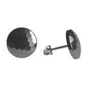 Image of vintage  faceted sparkly button stud earrings (Various colours)