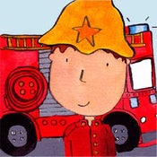 Image of Fireman boys bedroom picture