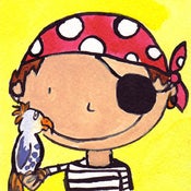 Image of Shiver me timbers! pirate bedroom print