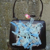 Image of Birdland and Lace Kelly Handbag - Another Rosita Original