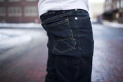Image of Montguffery v2 Black Stretch Denim Jean