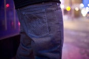 Image of Jeff Dalnas Signature Pro Series Raw Grey Denim Jean