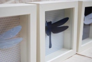 Image of Dragonfly Blues - 17x17cm - Series of 3