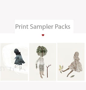 Image of Print Sampler pack: Second Nature Silhouettes 