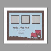 Image of Keepsake Frame :: Tractor