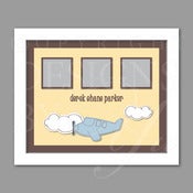 Image of Keepsake Frame :: Airplane