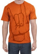 Image of HUGE ASL I Love You - Orange