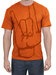 Image of HUGE ASL I Love You - Orange