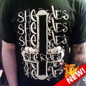 Image of She Rides Cross Tee