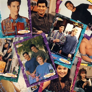 Image of SAVED BY THE BELL (COLLEGE YEARS) TRADING CARDS 1994