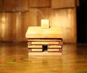 Image of Log Cabin Burner