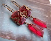 Image of Vintage Glamour Filigree Chandelier Earrings