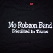 Image of Black "Whiskey" logo 2 Sided T-Shirt. Click Image for front and back view