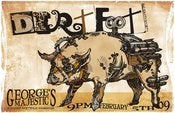 Image of Dirtfoot at George's Majestic with Earth Society Poster