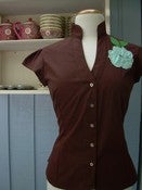Image of BON BON PLUS SIZE Western Blouse 