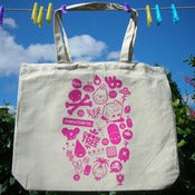 Image of JamFactory Illy Canvas Tote Bag