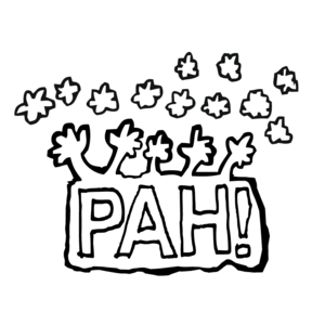 Image of PAH! - White