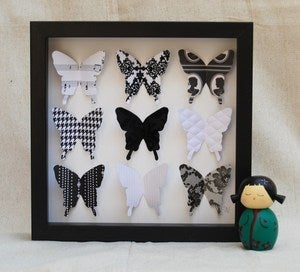 Image of Classic Black & White - 25x25cm
