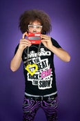 Image of Party Rock Tour Tee (Limited Edition) Black/Fuschia
