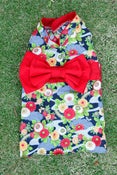 Image of Kimono (Bow) - B04 - Blue Peony