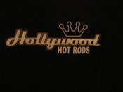 Image of Black & White Hollywood Hot Rods Logo Classic