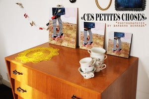 Image of "ces petites choses" format:15cm/15cm signée et numérotée(30exemplaires)