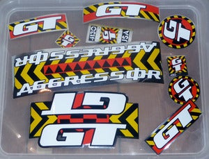 Image of 1990 AGGRESSOR DECAL SET