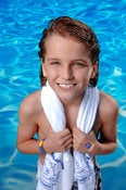 Image of Super Swimmer Terry Towel 