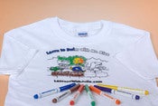 Image of Mr. Blue Coloring T-Shirts!