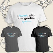 Image of T-shirt - MK:Tweetup - I tweet with the geeks