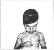 Image of Black Kites / Swallowed Up split LP 
