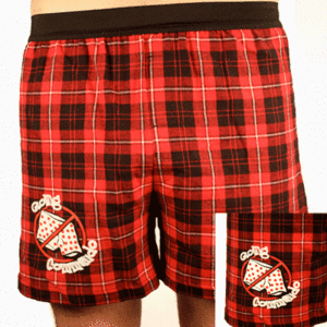 Image of Going Commando Boxers (Red&Black)