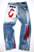 Image of Red Invader Jeans