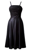Image of Vintage 1970s Little Black Party Dress