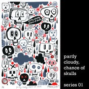 Image of Chance of Skulls - White + Hot Red