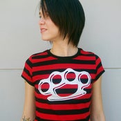 Image of Devil May Care :: Brass Knuckles Stripe