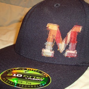 Image of M fitted hat (ONE OFF)