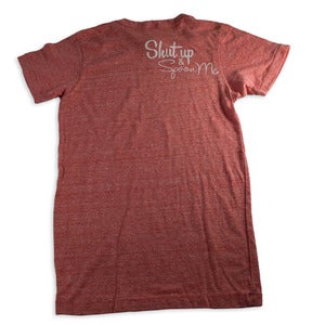 Image of Shut-Up and Spoon Me t-shirt (red)
