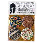 Image of BUNNY'S DRESSES BADGE SET - LARGE