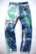 Image of Green Invader Jeans