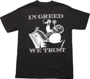 Image of IN GREED WE TRUST