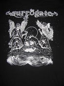 Image of 'Drowned Crown' black tee