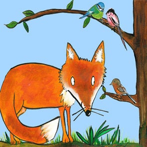 Image of Mr Fox and friends Children's bedroom picture