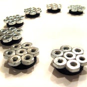 Image of Industrial Magnets - Interlocking Hex Nuts (7)