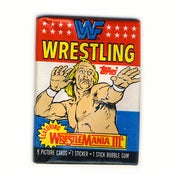 Image of WWF WRESTLING CARDS WRESTLEMANIA III - 1987