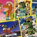 Image of WACKO-SAURS DINOSAURS STICKERS - 1987