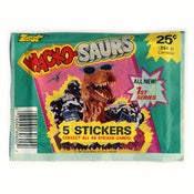 Image of WACKO-SAURS DINOSAURS STICKERS - 1987