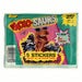 Image of WACKO-SAURS DINOSAURS STICKERS - 1987