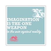 Image of POSTER: Imagination - 19.75" X 19.75"
